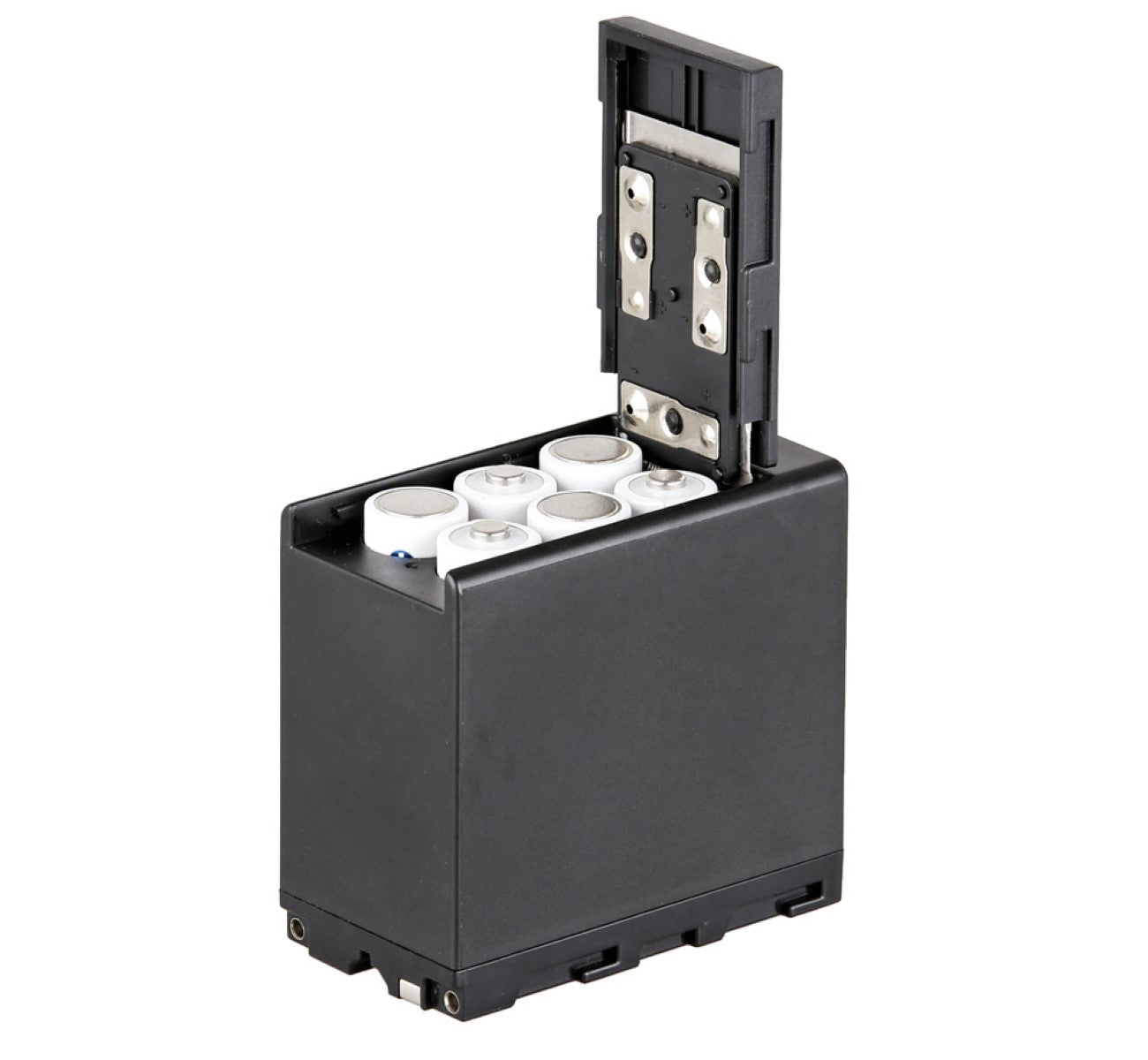 Batteriebox ersetzt Sony NP-F550 NP-F570 NP-F750 NP-F770 6x AA Akku Adapter usw.