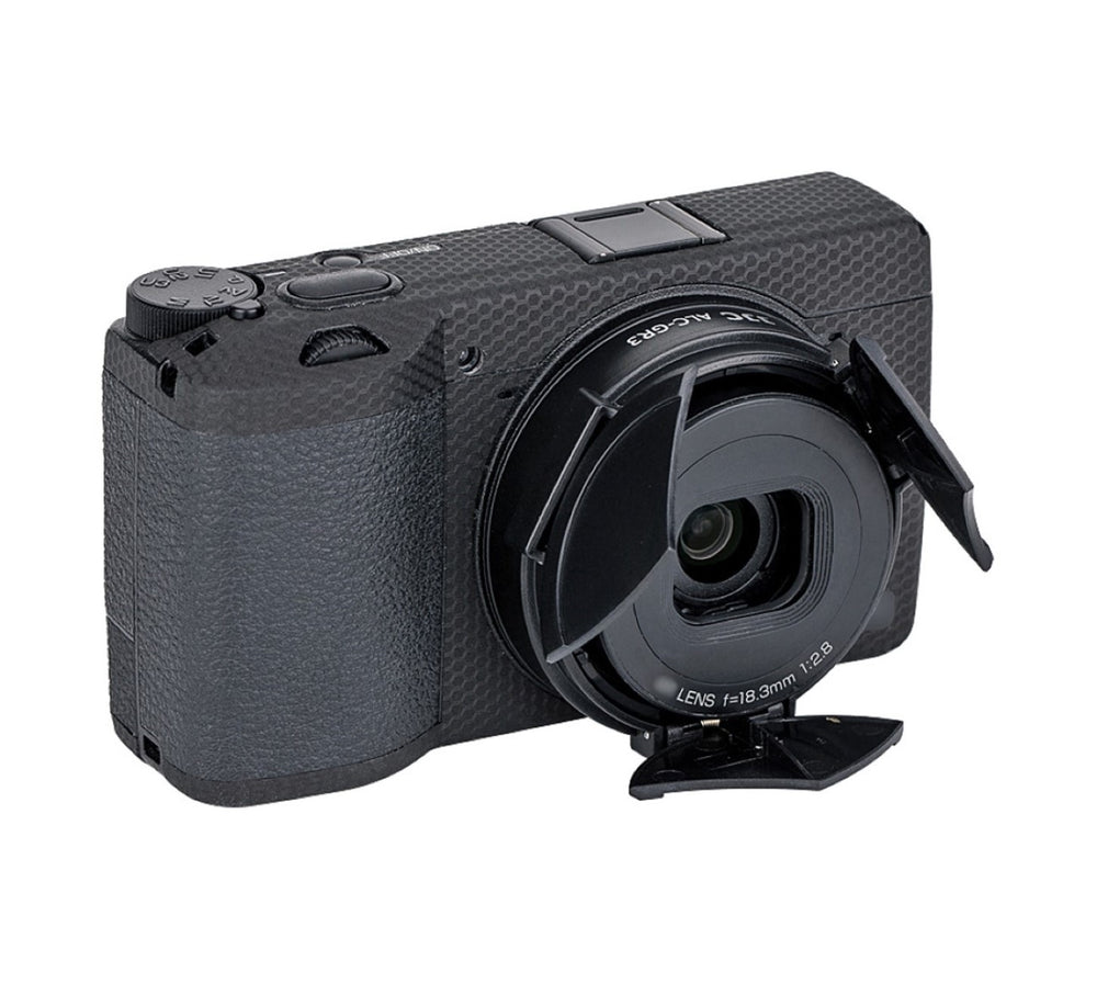 Automatik Objektivkappe für Ricoh GR III Schutz ohne Entfernen