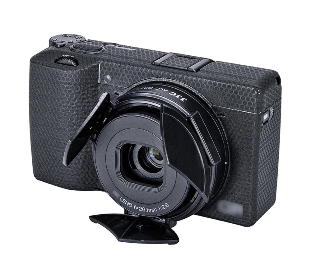 Automatik Objektivkappe für Ricoh GR IIIx Schutz ohne Entfernen
