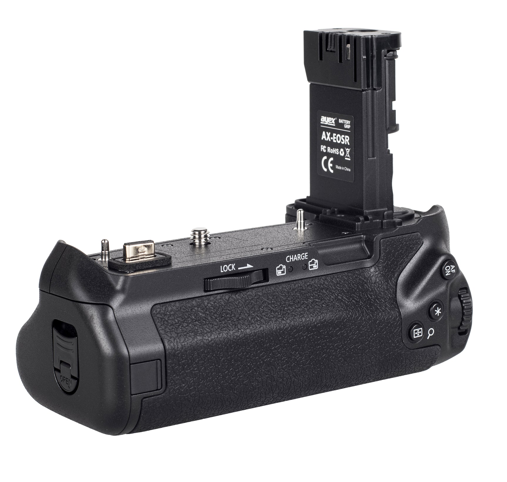 ayex Batteriegriff für Canon EOS R Ra wie BG-E22 B-WARE Handgriff mit Ladefunktion Inkl. USB-C Netzteil