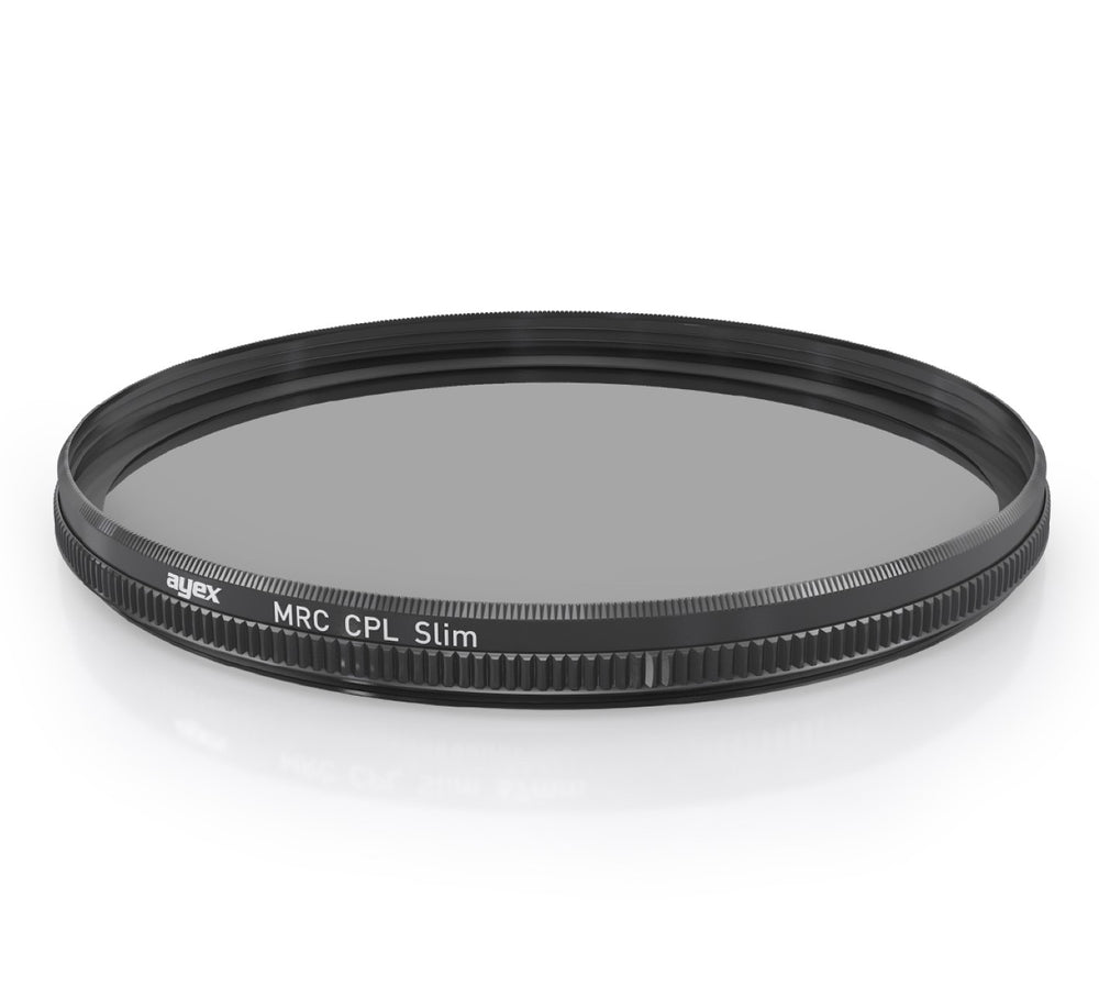 ayex 16-fach vergüteter Slim Polfilter (CPL) 49mm