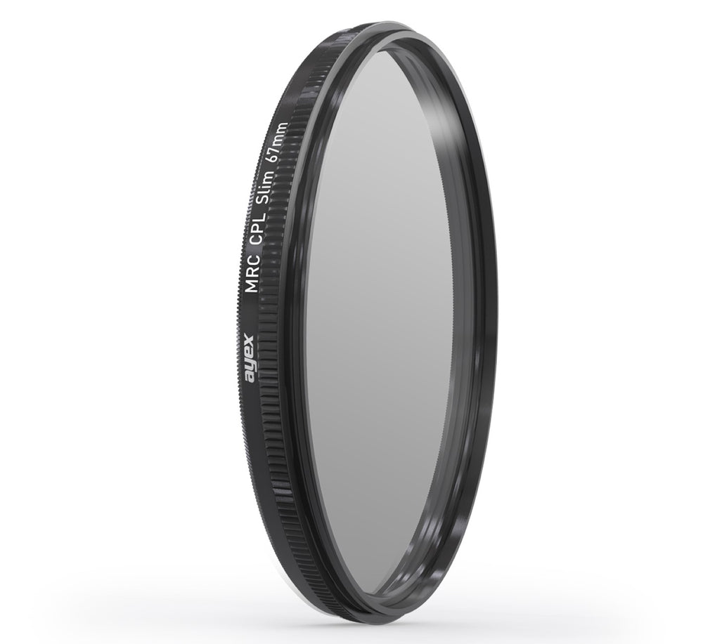 ayex 16-fach vergüteter Slim Polfilter (CPL) 67mm