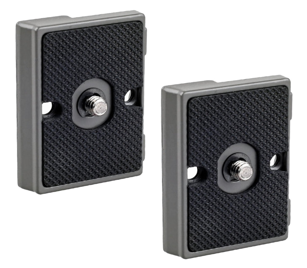 2 Stück Adapterplatte Schnellwechselplatte für Manfrotto RC2 System 200PL-14