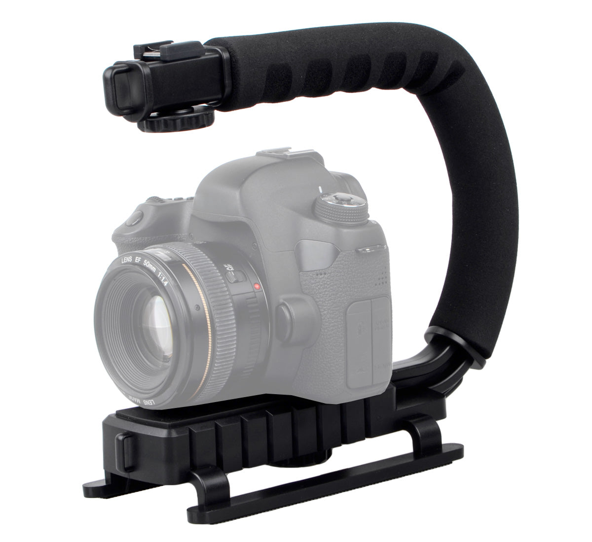 ayex Action Grip Video Stabilizer für DSLR und Camcorder, Schwebestativ für ruhige Videoaufnahmen