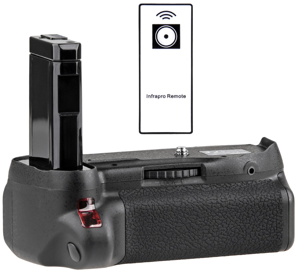 Batteriegriff für Nikon D5500 D5600 mit IR-Fernauslöser Ersatz für MB-D5500