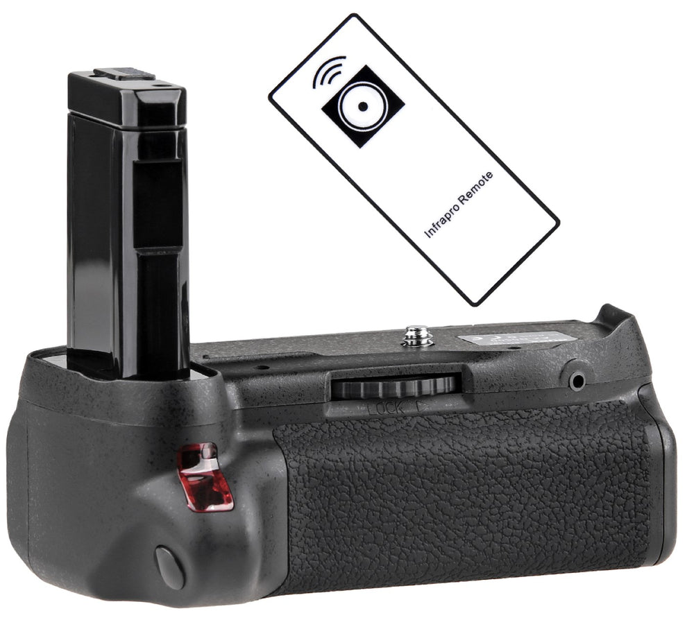 Batteriegriff für Nikon D5500 D5600 mit IR-Fernauslöser Ersatz für MB-D5500