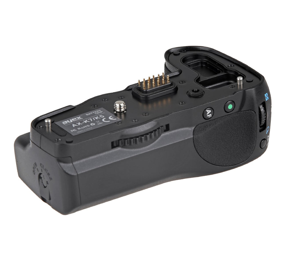 Batteriegriff Set für Pentax K-7 K-5 K-5 II K-5 IIs ähnlich D-BG4 + 2x D-Li90 Akku