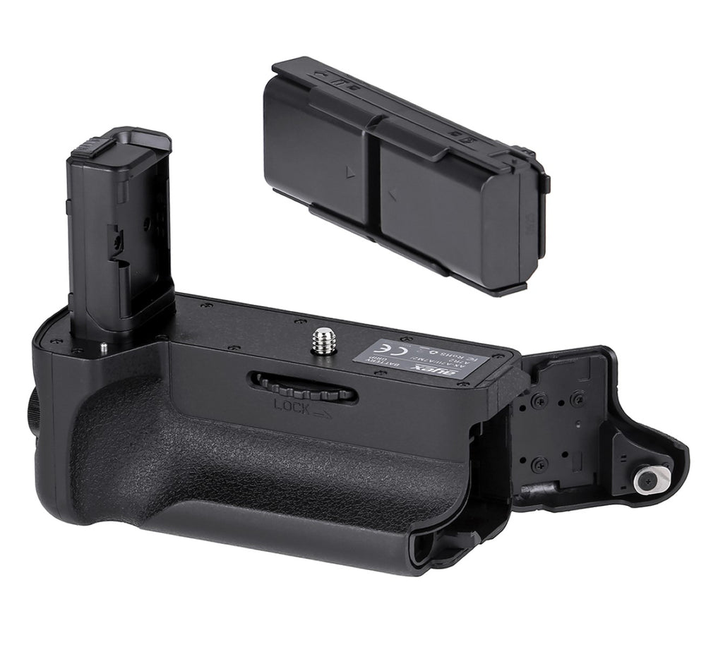 Batteriegriff für Sony Alpha A7II A7RII A7SII ersetzt VG-C2EM Akkugriff Optimal für Hochformat