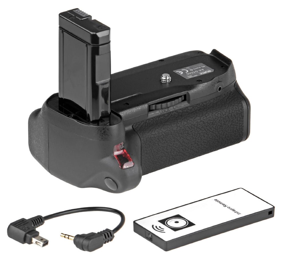 Batteriegriff für Nikon D5500 D5600 mit IR-Fernauslöser Ersatz für MB-D5500
