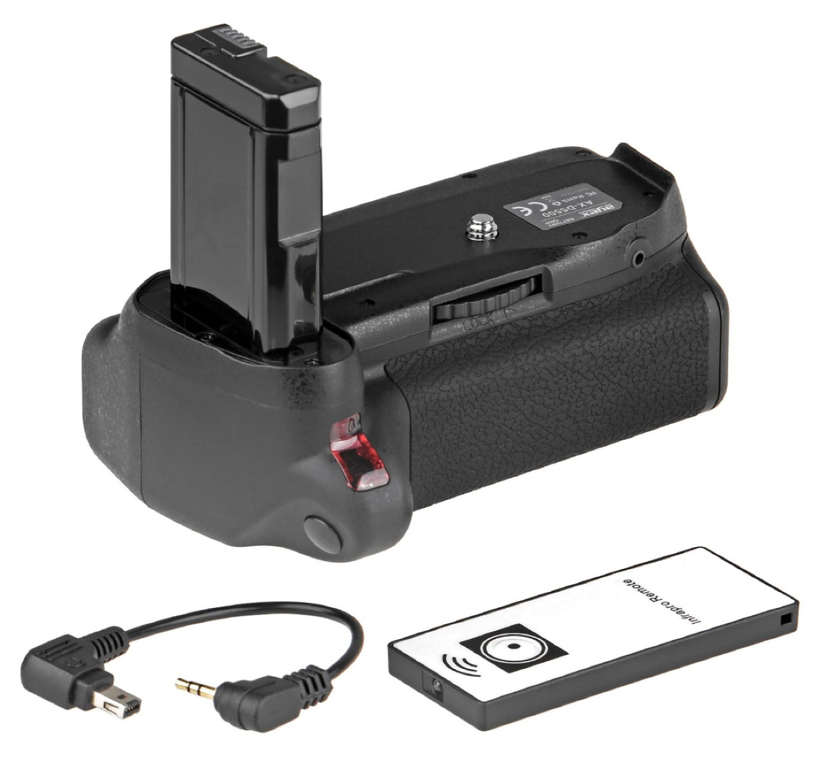 Batteriegriff für Nikon D5500 D5600 mit IR-Fernauslöser Ersatz für MB-D5500