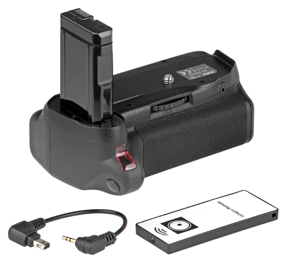 Batteriegriff für Nikon D5500 D5600 mit IR-Fernauslöser Ersatz für MB-D5500