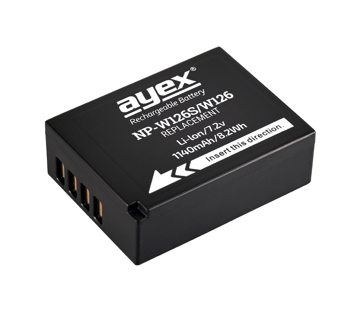 NP-W126S Akku für z.B. Fujifilm X-T4 X-T3 X-T2 X-T30 X-H1 GFX 100S GFX 50S GFX 50R