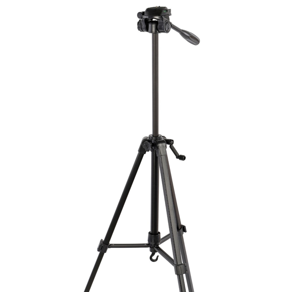 Kamerastativ mit 3-Wege-Kopf höhenverstellbar bis 163 cm leicht & stabil bis 5 kg