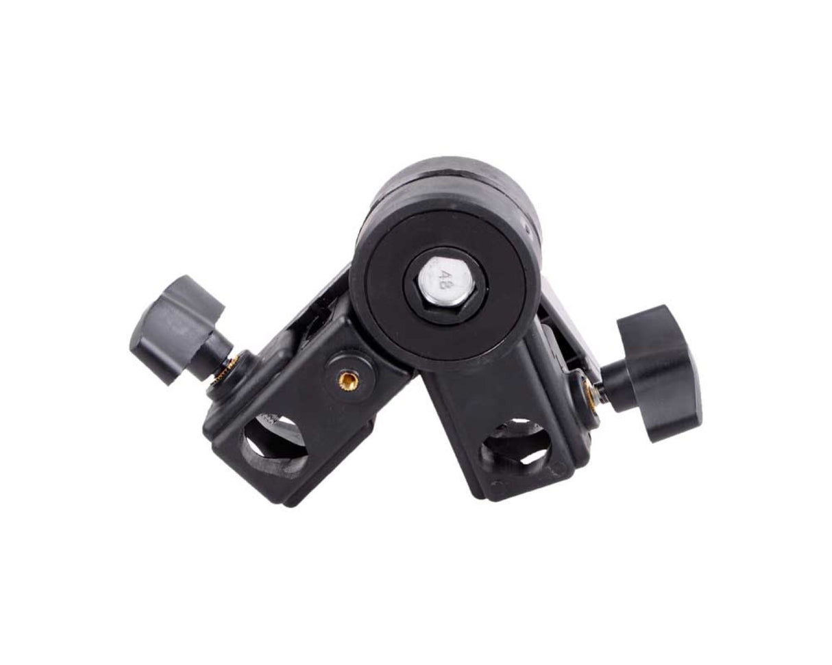 Multi-Neiger für Lampenstative Softboxen Reflexschirme mit 3-Wege-Spigot und Schirmhalter GP-25