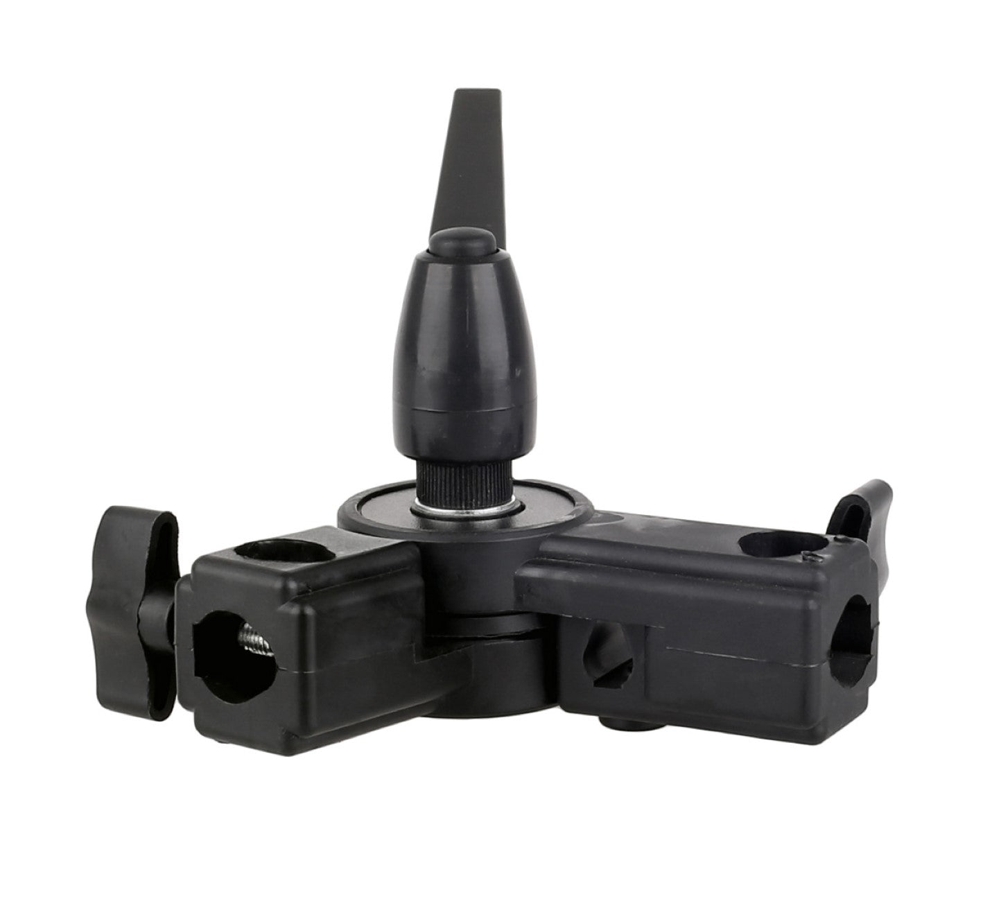 Multi-Neiger für Lampenstative Softboxen Reflexschirme mit 3-Wege-Spigot und Schirmhalter GP-25