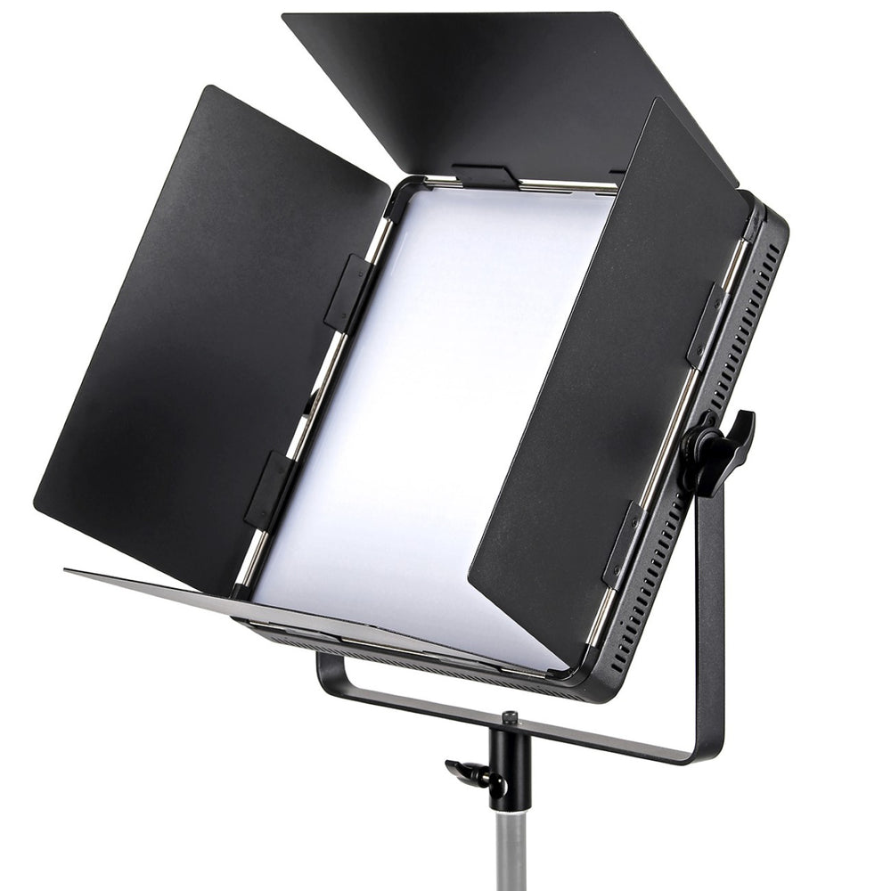 ayex Profi-Videoleuchte mit 1296 LEDs DMX kompatibel inklusive Funk-Fernbedienung
