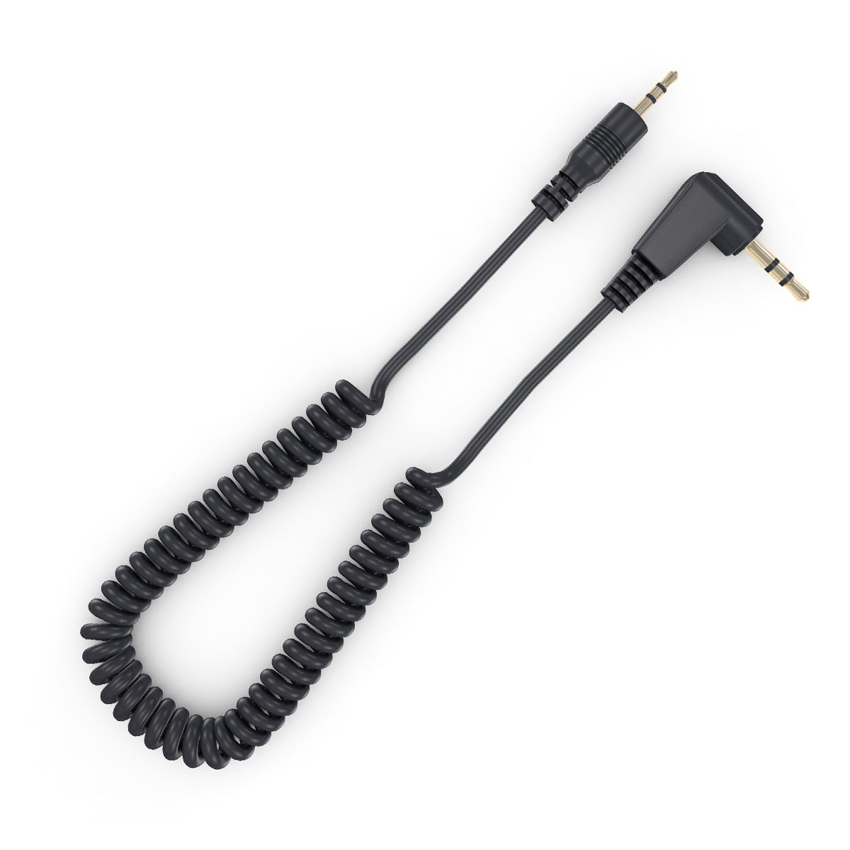 Spiral Adapterkabel für Kameras & Fernauslöser mit 3,5mm Buchse zB Fujifilm X-S10 X-E4 X-T200 Pentax K-70 KP