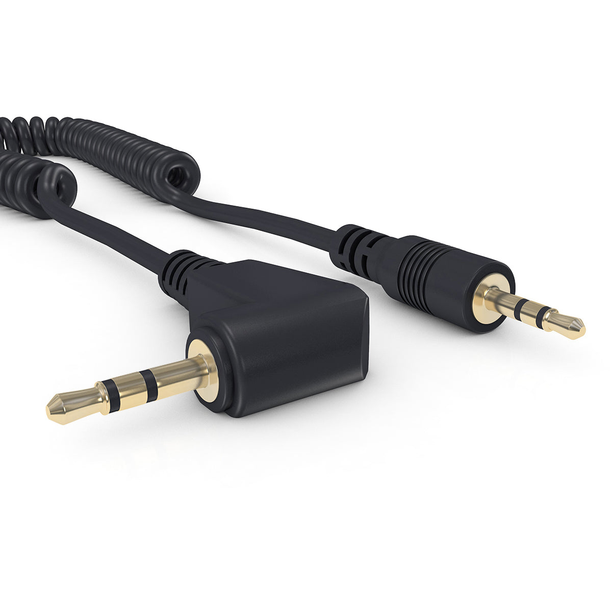 Spiral Adapterkabel für Kameras & Fernauslöser mit 3,5mm Buchse zB Fujifilm X-S10 X-E4 X-T200 Pentax K-70 KP