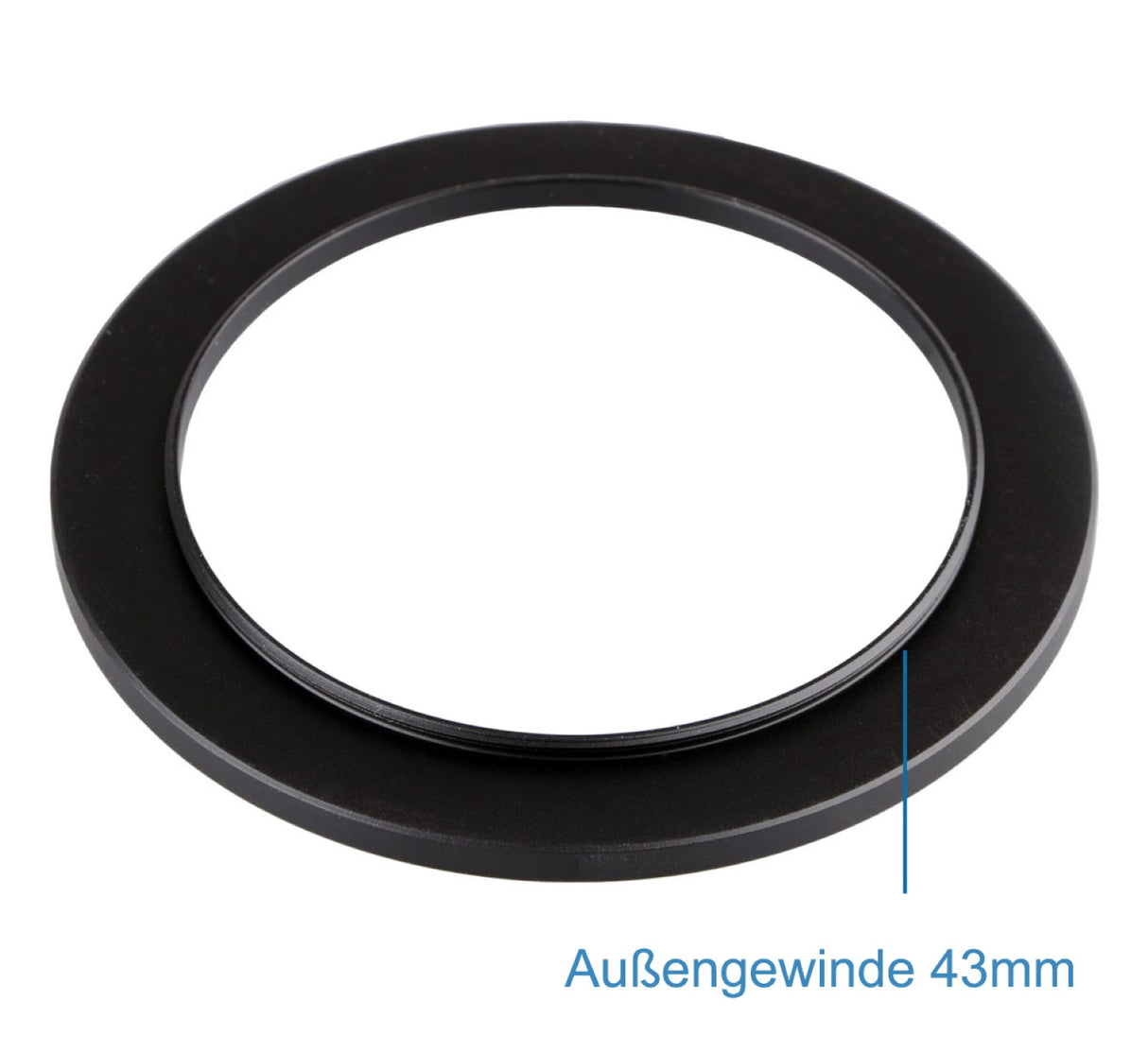 Step Up Ring 43mm-49mm Reduzierring Adapterring Universal passend