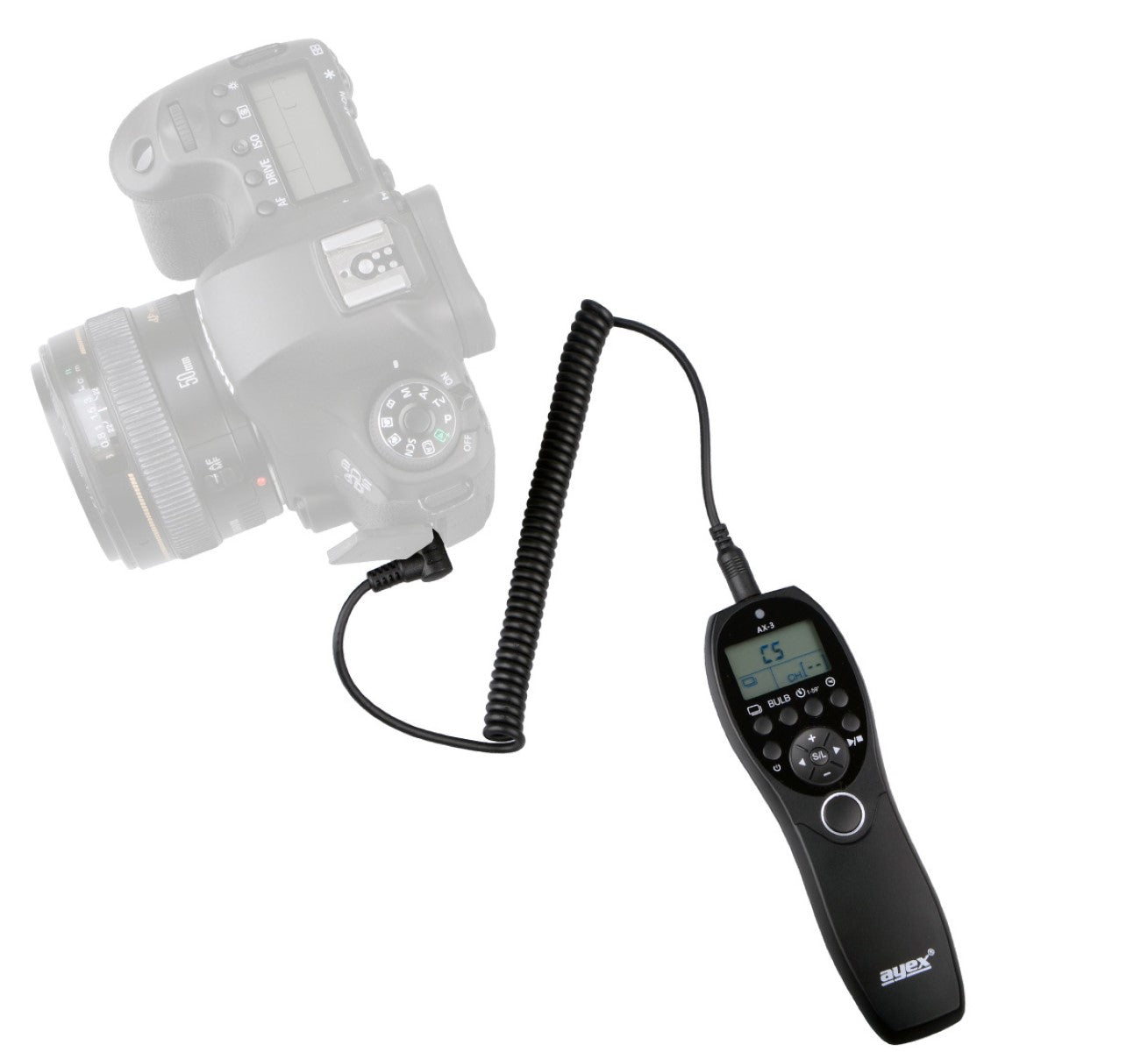 Timer Fernauslöser AX-3 UC1 Olympus E-PL8 E-620 E520 SP-810 SZ-300MR SZ-20 PEN-F Intervallauslöser Timelapse Bulb Serienaufnahme