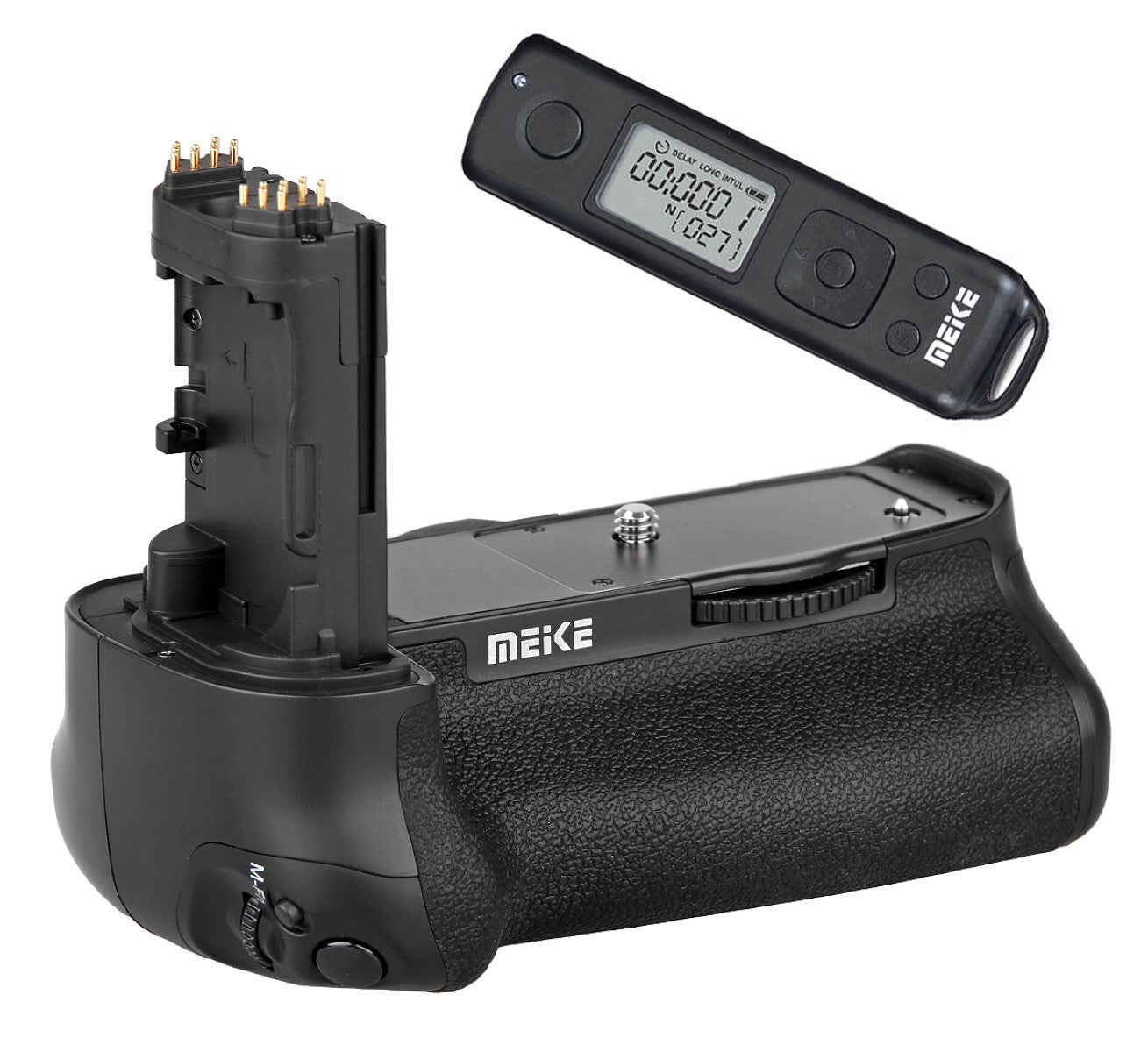 Meike Batteriegriff mit Timer-Fernbedienung für Canon EOS 5D Mark IV wie BG-E20 MK-5D4 Pro