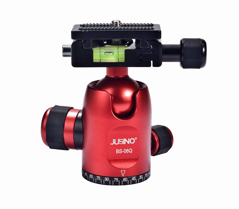 JUSINO BS-08Q Aluminium Kugelkopf Stativkopf