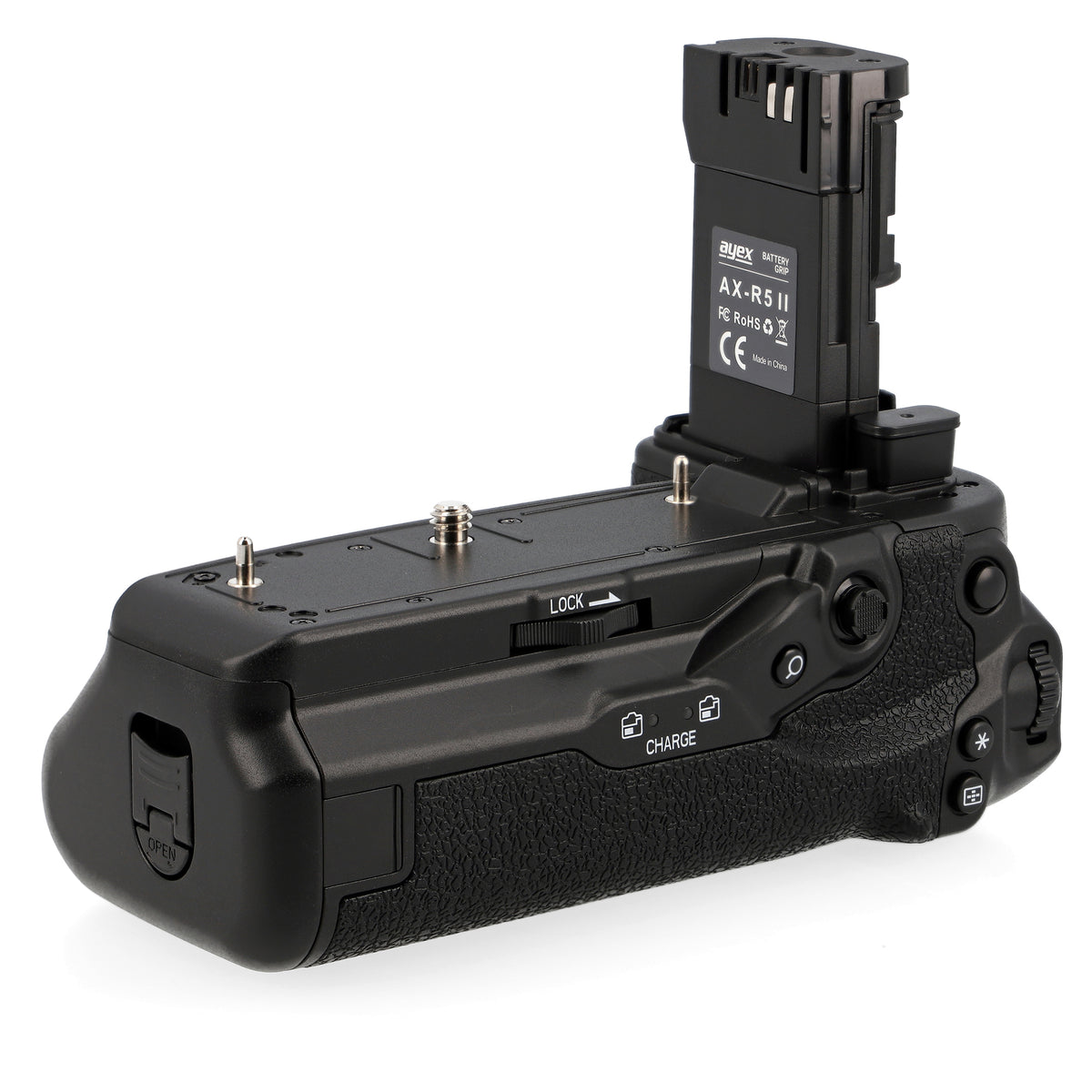 Batteriegriff für Canon R5 Mark II ersetzt BG-R20 Hochformatgriff Multifunktions Handgriff R5II