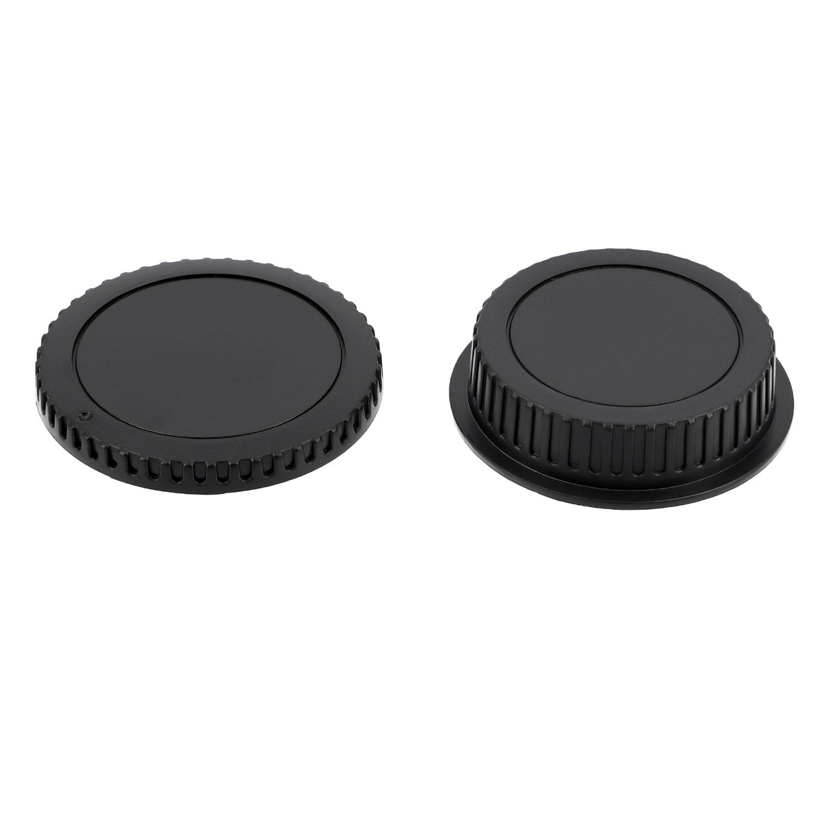 Kameragehäusedeckel & Objektivrückdeckel Set für Canon EF – Schutzkappen für Kamera & Objektiv