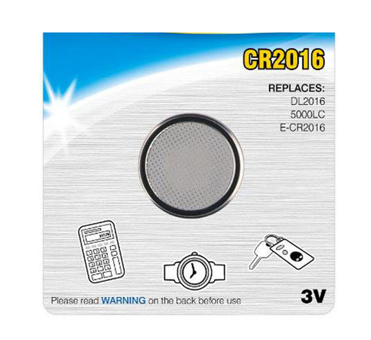 CR2016 Camelion Lithiumzelle 3V Batterie CR2016 BP1