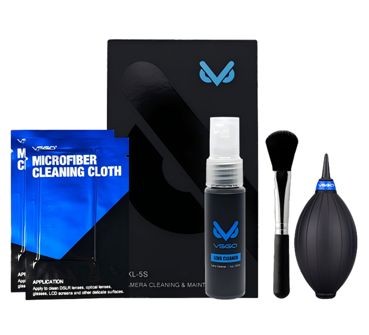 VSGO Kompakt-Reinigungsset DKL-5S für Kamera & Objektiv
