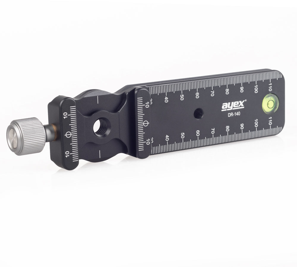 Makroschiene Klemme Schraubkopf für DSLR Kameras & Stativköpfe Arca-Swiss CHC 140cm