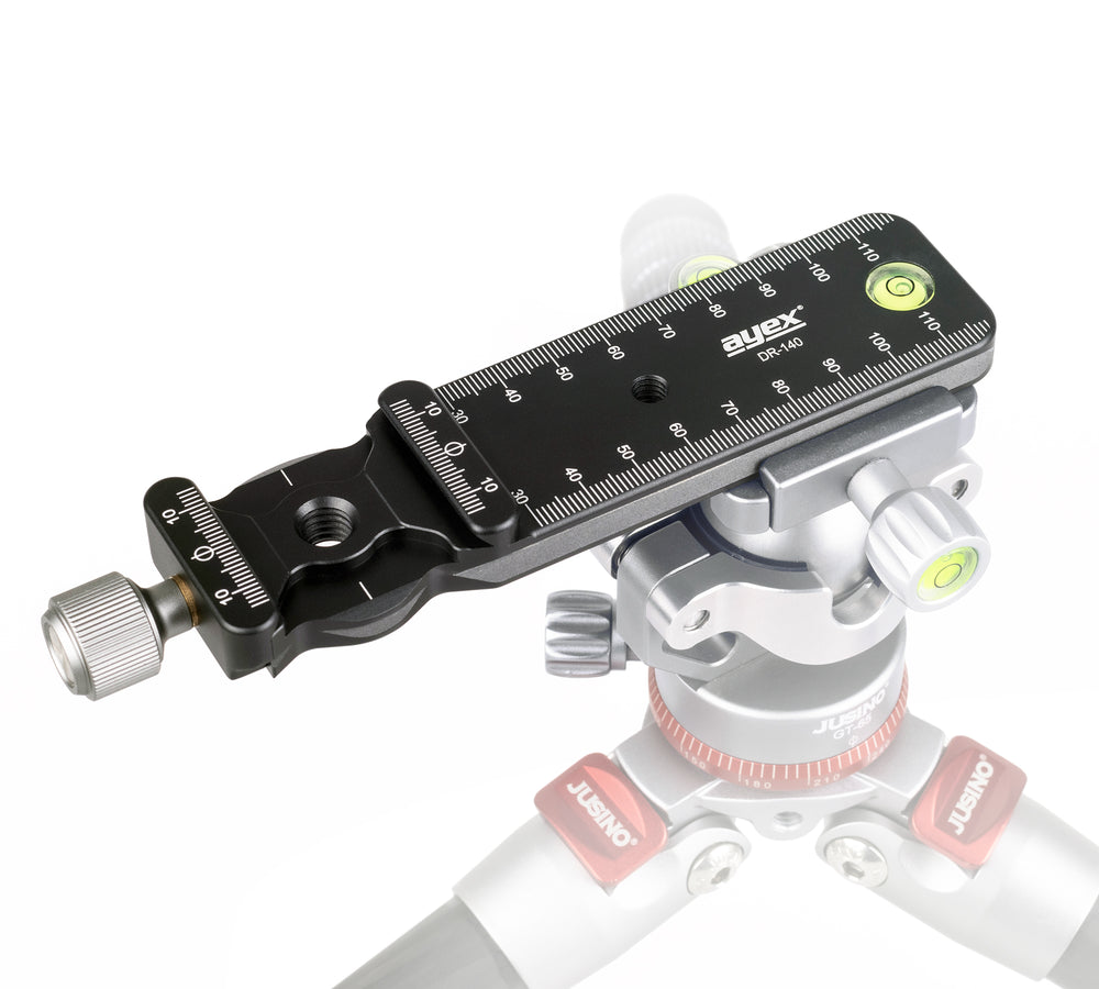 Makroschiene Klemme Schraubkopf für DSLR Kameras & Stativköpfe Arca-Swiss CHC 140cm