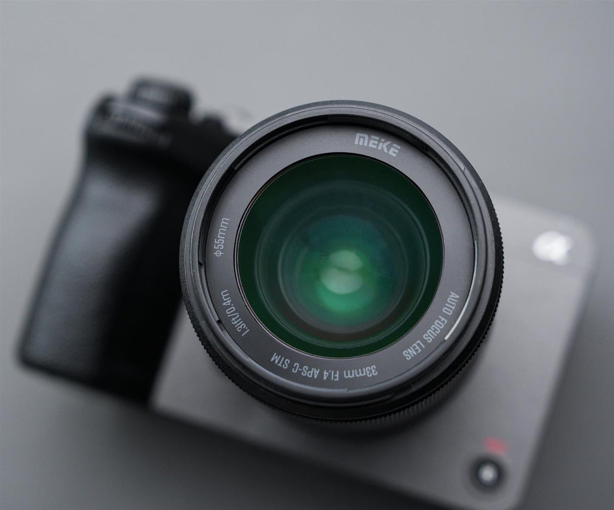 Meike Autofokus Objektiv 33mm F1.4 AF STM APS-C Portrait für Fujifilm X Mount