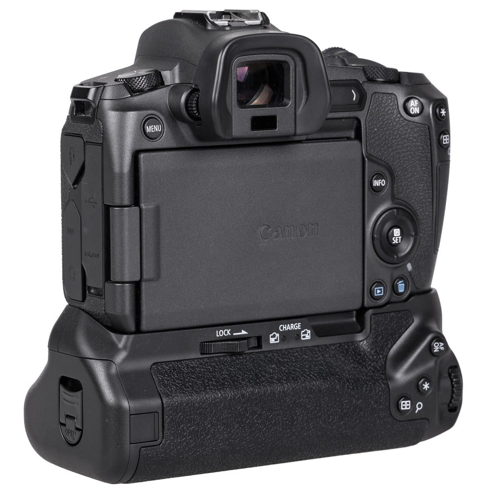 Batteriegriff für Canon EOS R Ra Ersatz für BG-E22 kompakter Handgriff Ladefunktion + USB-C Netzteil