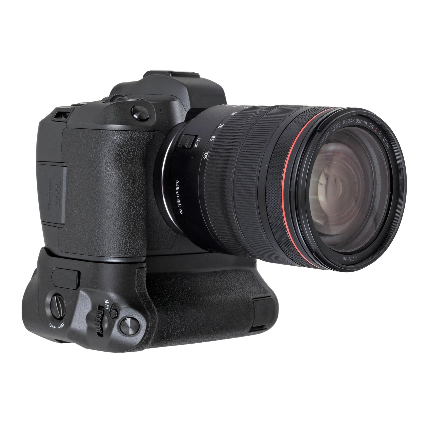 Batteriegriff für Canon EOS R Ra Ersatz für BG-E22 kompakter Handgriff Ladefunktion + USB-C Netzteil