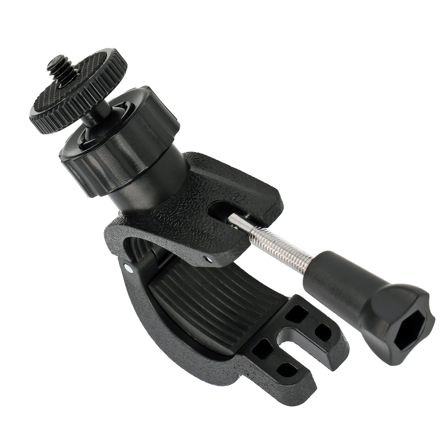 Fahrradlenker-Halterung für Actioncams & kleine Kameras 1/4 Zoll Kugelkopf