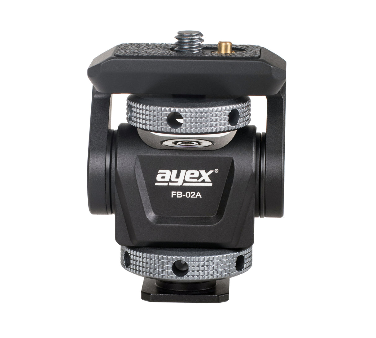 Neigbare Monitorhalterung mit Blitzschuhadapter Monitor Mount mit Cold Shoe Mount FB-02A