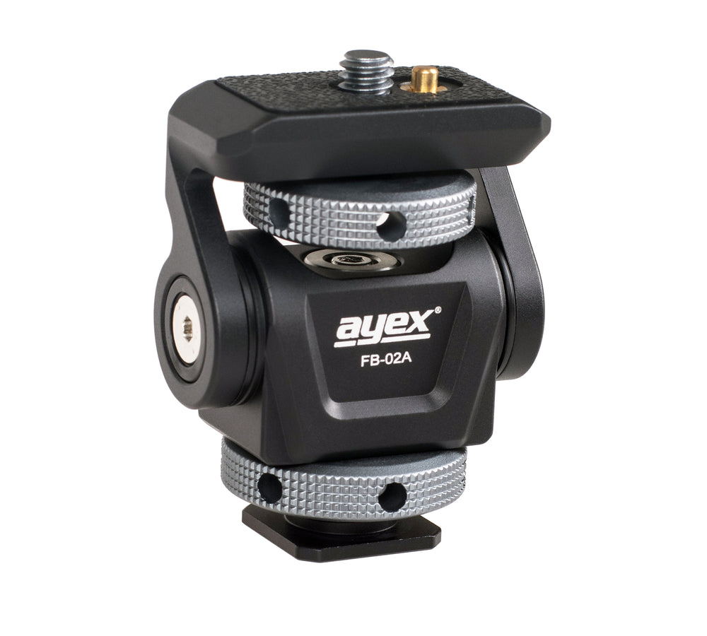 Neigbare Monitorhalterung mit Blitzschuhadapter Monitor Mount mit Cold Shoe Mount FB-02A