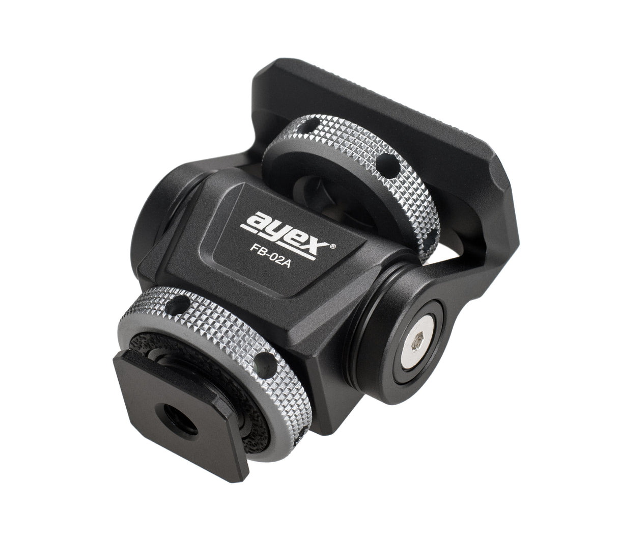 Neigbare Monitorhalterung mit Blitzschuhadapter Monitor Mount mit Cold Shoe Mount FB-02A