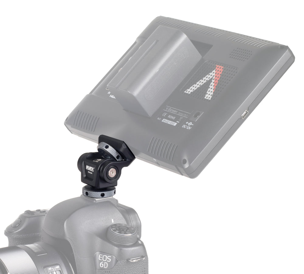 Neigbare Monitorhalterung mit Blitzschuhadapter Monitor Mount mit Cold Shoe Mount FB-02A