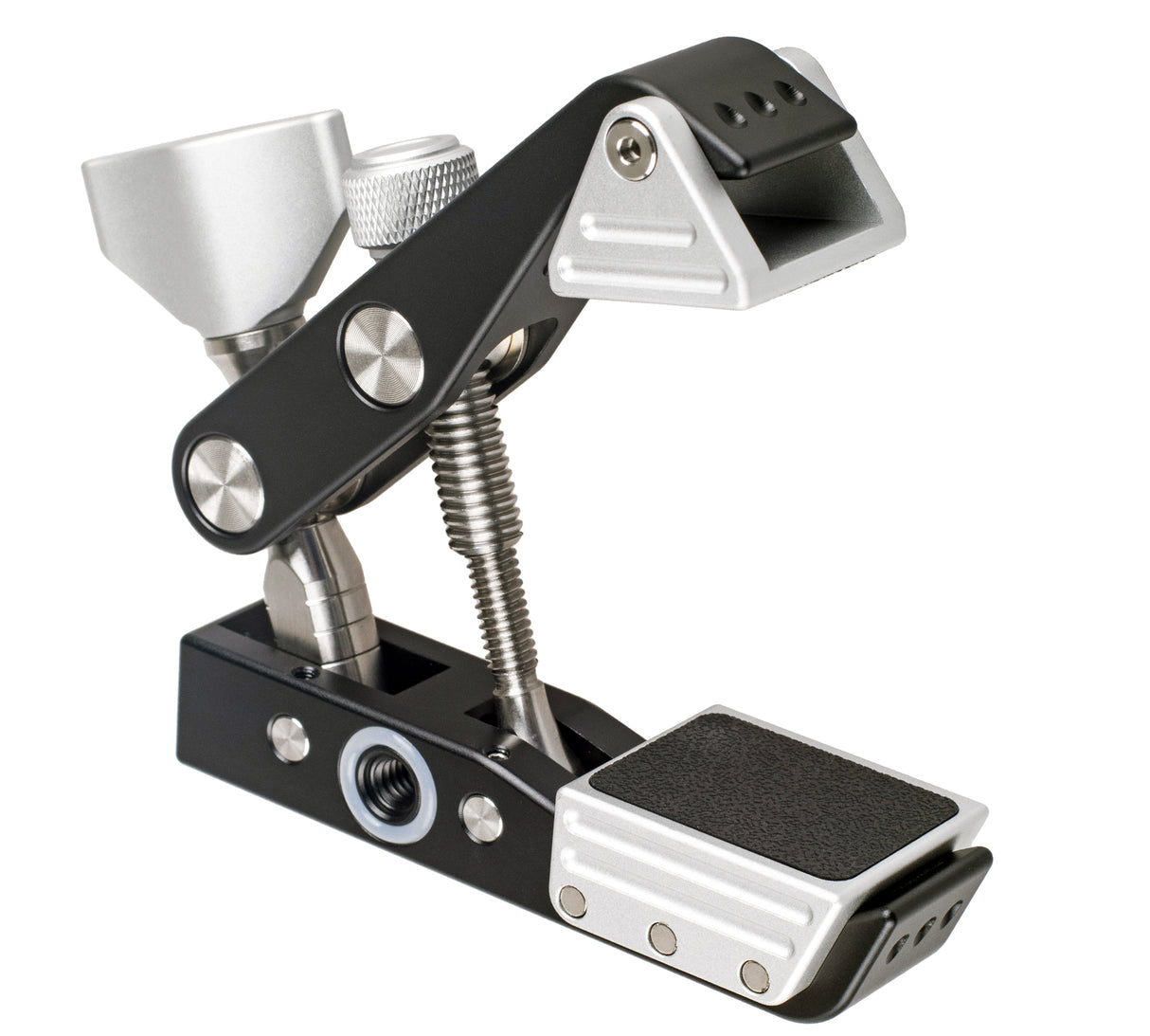 Multifunktionsklemme bis 5kg belastbar eignet sich für Kugelköpfe aller Art aus Aluminium gefertigt