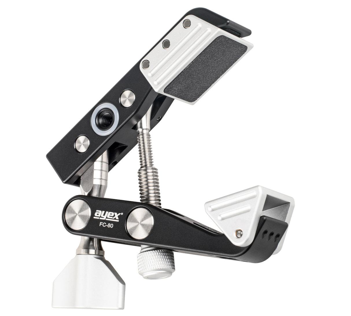 Multifunktionsklemme bis 5kg belastbar eignet sich für Kugelköpfe aller Art aus Aluminium gefertigt