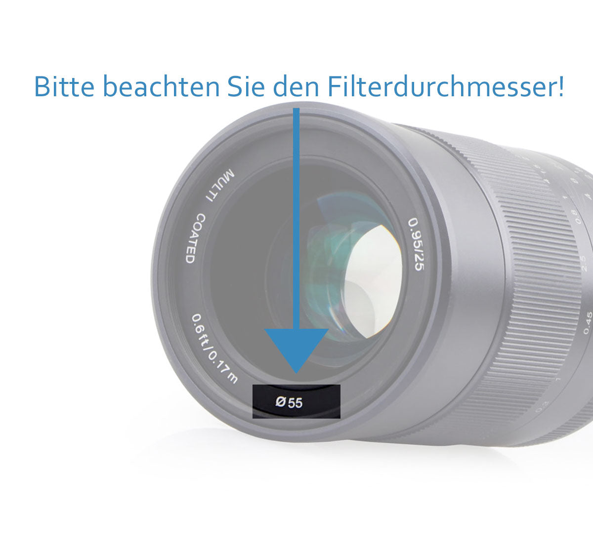 UV Filter MC Schutzfilter für Objektive mit 105mm Gewinde
