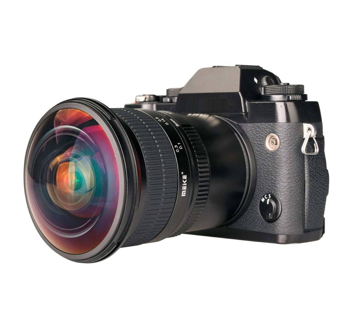 Fisheye-Objektiv MK-8mm-F/3.5 für Micro 4/3 (Olympus und Panasonic Lumix)