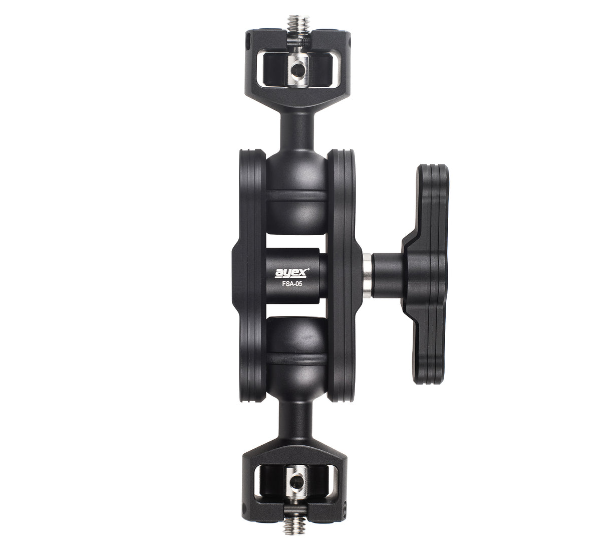 Magic Arm Gelenkarm 1/4 Zoll eloxiertes Alumnium Doppel-Kugelköpfe gut erreichbare Drehschraube FSA-05