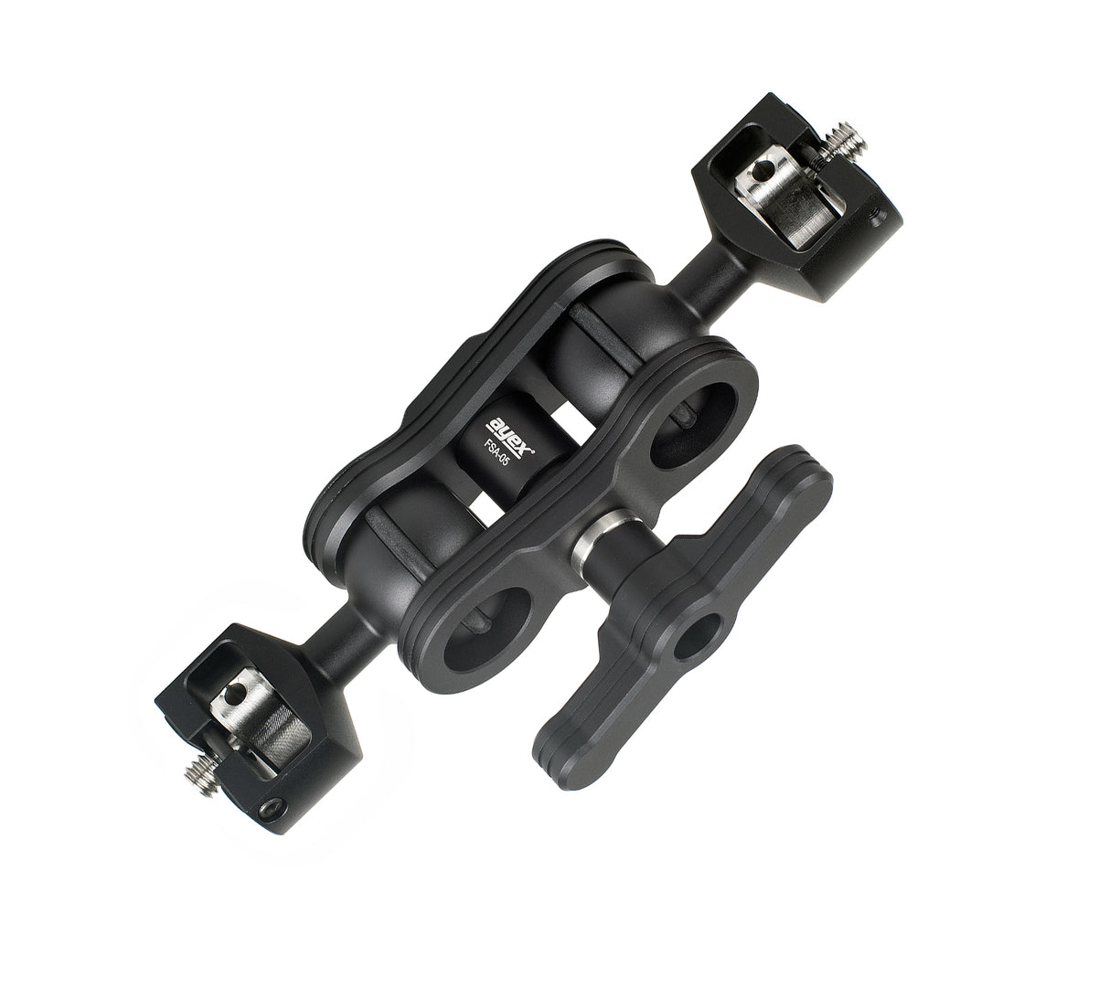 Magic Arm Gelenkarm 1/4 Zoll eloxiertes Alumnium Doppel-Kugelköpfe gut erreichbare Drehschraube FSA-05