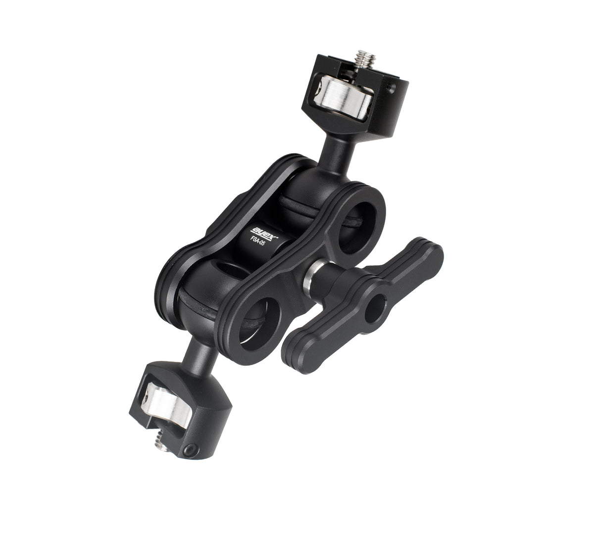 Magic Arm Gelenkarm 1/4 Zoll eloxiertes Alumnium Doppel-Kugelköpfe gut erreichbare Drehschraube FSA-05