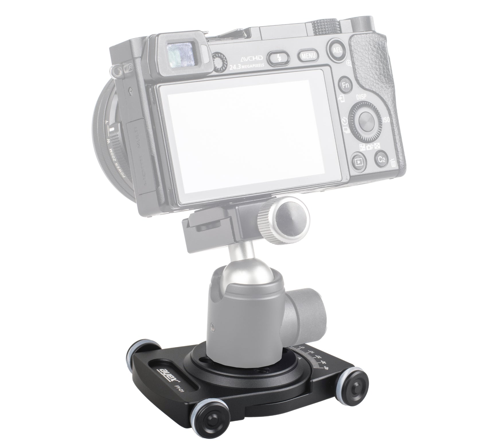 ayex Video Dolly, Mobiler Kameratisch - Für z.B. DSLR und Camcorder - FY-01