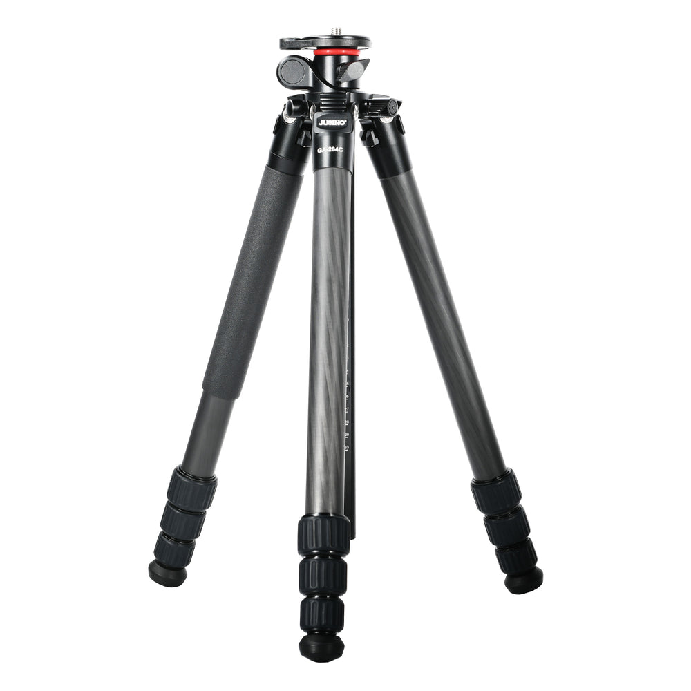 JUSINO Flexibles leichtes Karbon-Stativ + Profi Kugelkopf max. 170cm entfernbare Mittelsäule