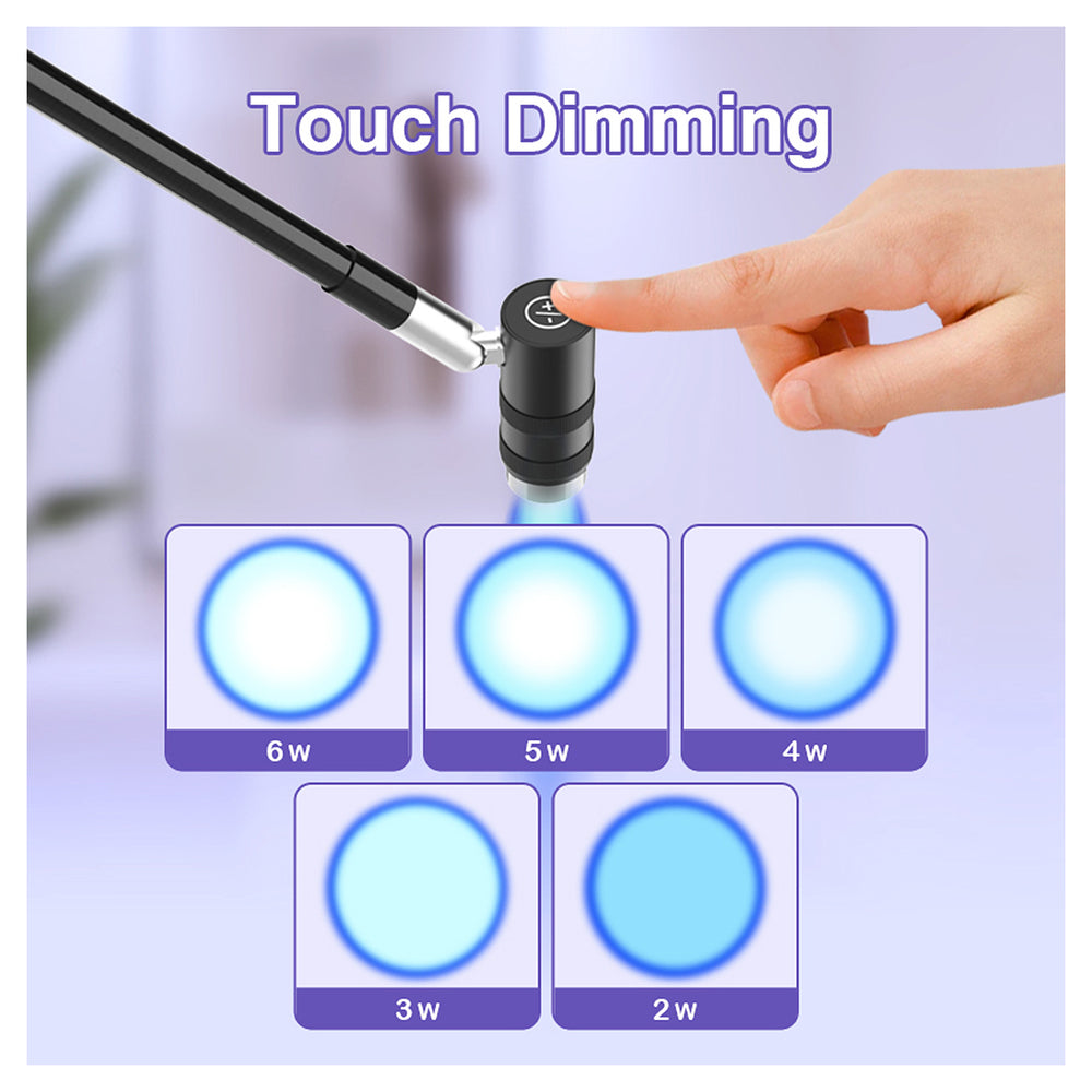 UV Lash Lampe - 2 in 1 Stand- & Tischlampe für Wimpern & Nägel HD-AL20